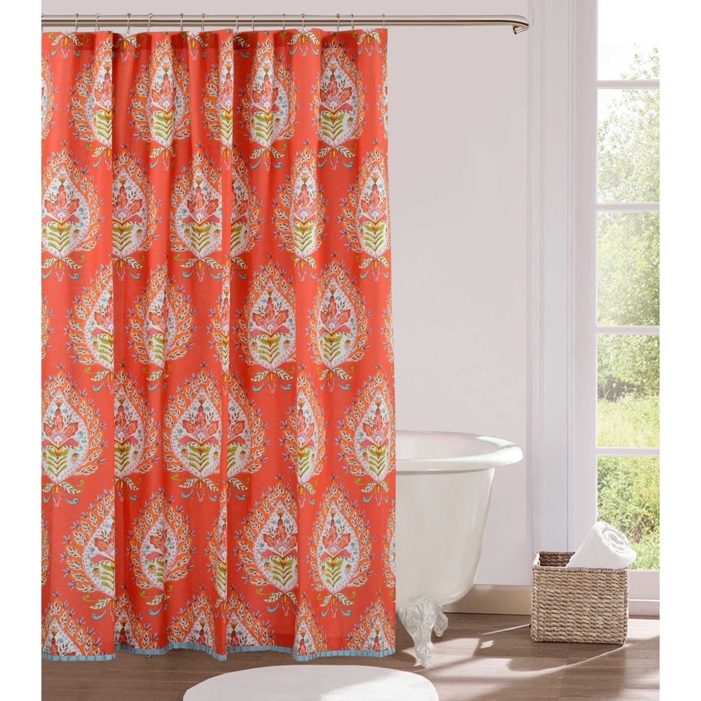 Anthropologie style shower curtain